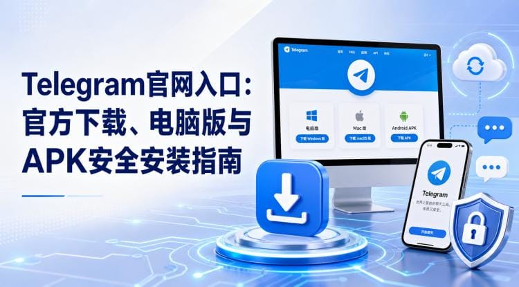 Telegram官网入口：官方下载、电脑版与APK安全安装指南