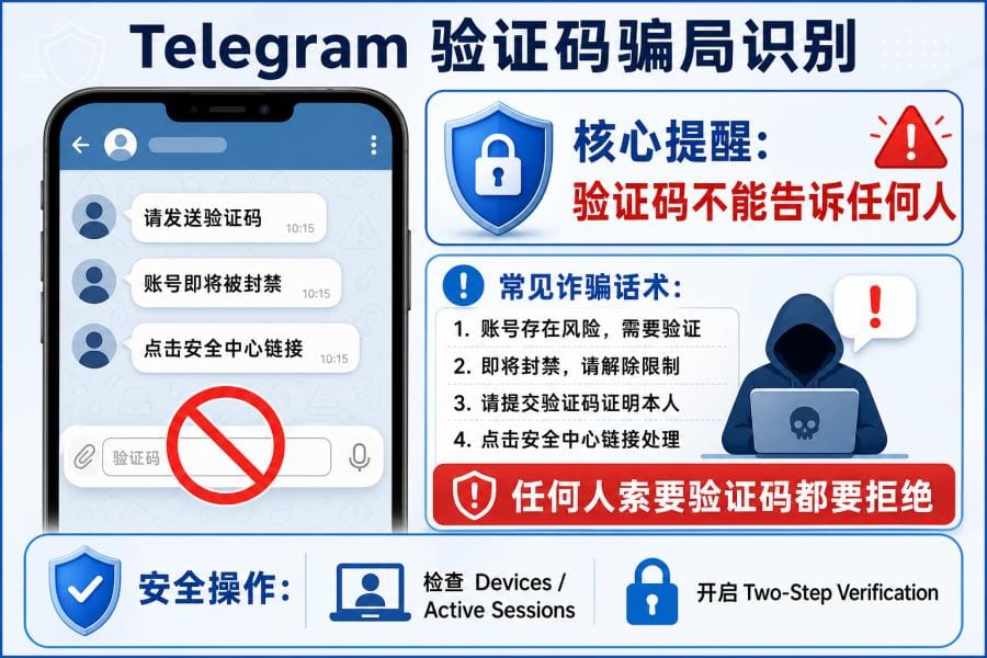 Telegram 下载后账号安全设置检查