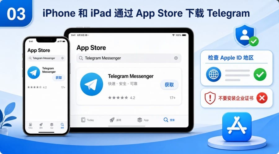 Telegram 官网下载慢怎么办？应用商店替代渠道与安全下载建议 - 配图 2